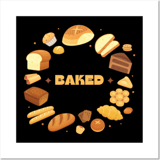 baked Posters and Art